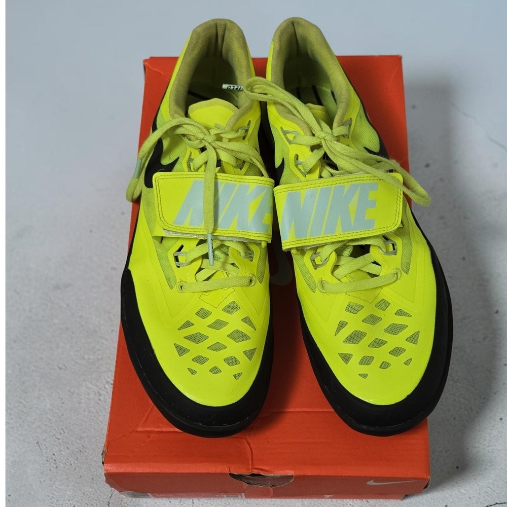 Nike Zoom SD SD 4 Track and Field Throwing Shoes DR9935-700 Mens 9 Volt/Black